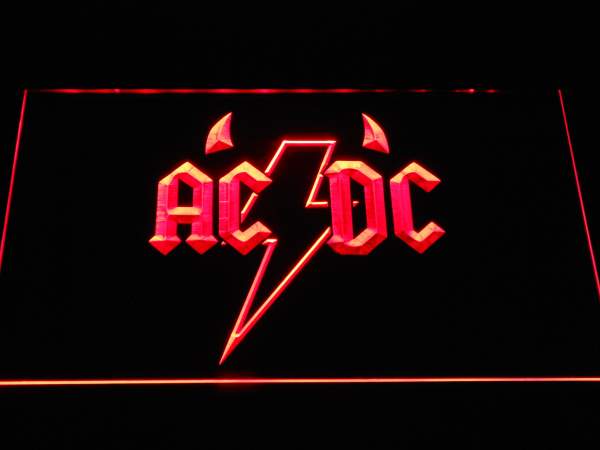 AC/DC Horns LED Neon Sign | FanSignsTime