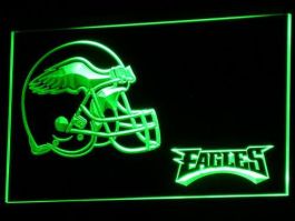 Philadelphia Eagles LED Sign Light Game Neon Acrylic Carved 