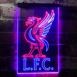 Liverpool Football Club Logo Neon-Like LED Sign | FanSignsTime