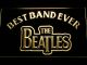 The Beatles Best Band Ever LED Neon Sign