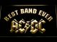AC/DC Star Best Band Ever LED Neon Sign