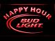Bud Light Happy Hour LED Neon Sign