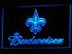 New Orleans Saints Budweiser LED Neon Sign