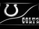 Indianapolis Colts Split LED Neon Sign