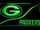 Green Bay Packers Split LED Neon Sign