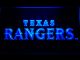Texas Rangers Text LED Neon Sign