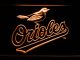 Baltimore Orioles 8 LED Neon Sign
