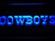 Dallas Cowboys Text LED Neon Sign