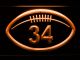 Chicago Bears Walter Payton Memorial LED Neon Sign - Legacy Edition