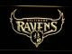 Baltimore Ravens 1996-1998 LED Neon Sign - Legacy Edition