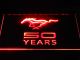 Ford Mustang 50 Years LED Neon Sign