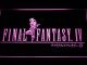 Final Fantasy IV LED Neon Sign