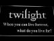 Twilight LED Neon Sign
