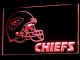 Kansas City Chiefs Helmet LED Neon Sign