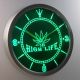High Life LED Neon Wall Clock