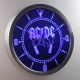 AC/DC Thunderstruck LED Neon Wall Clock