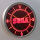 Sega LED Neon Wall Clock