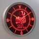 Alice in Wonderland Cheshire Cat We're All Mad Here LED Neon Wall Clock