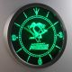 Pittsburgh Penguins LED Neon Wall Clock