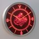 Baltimore Orioles LED Neon Wall Clock - Legacy Edition