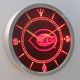 Cincinnati Reds LED Neon Wall Clock