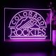 Colorado Rockies Logo 1 LED Desk Light