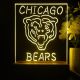 Chicago Bears Logo 1 LED Desk Light
