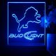 Detroit Lions Bud Light LED Desk Light
