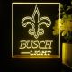 New Orleans Saints Busch Light LED Desk Light