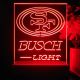 San Francisco 49ers Busch Light LED Desk Light