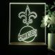 New Orleans Saints Blue Moon LED Desk Light
