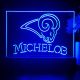 Los Angeles Rams Michelob LED Desk Light