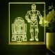 Star Wars R2D2 C3PO LED Desk Light