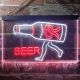 Rainier Beer Walking bottle Neon-Like LED Sign