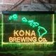 Kona Brewing Co. Map Neon-Like LED Sign