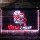 Coors Light Football Neon-Like LED Sign