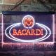 Bacardi Banner Logo Neon-Like LED Sign