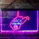 Jack Daniel's Jack Lives Here - West Virginia Neon-Like LED Sign