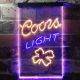 Coors Light Clover Leaf Neon-Like LED Sign