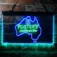Foster's Australian Map Neon-Like LED Sign