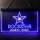 Rockstar Energy Drink RR Logo Neon-Like LED Sign