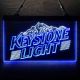 Keystone Light Mountain Logo 2 Neon-Like LED Sign
