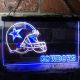 Dallas Cowboys Helmet Neon-Like LED Sign