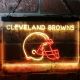 Cleveland Browns Helmet Neon-Like LED Sign
