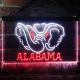Alabama Crimson Tide Logo 1 Neon-Like LED Sign