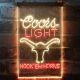 Texas Longhorns Coors Light Neon-Like LED Sign