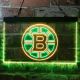 Boston Bruins Plain Logo Neon-Like LED Sign