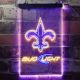 New Orleans Saints Bud Light Neon-Like LED Sign