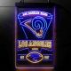 Los Angeles Rams EST 1937 Neon-Like LED Sign