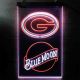 Green Bay Packers Blue Moon Neon-Like LED Sign
